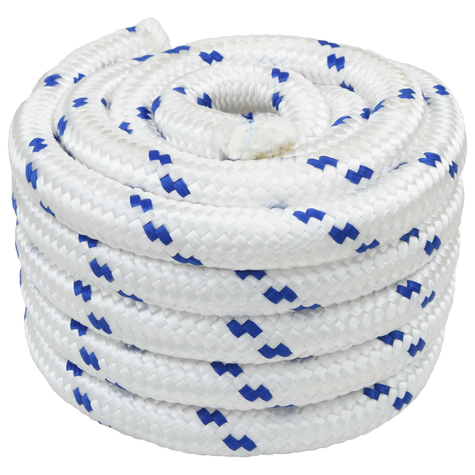 42029555_1.jpg vidaXL Lano na čln 6 mm 5 m Biela a modrá – Obrázok 1