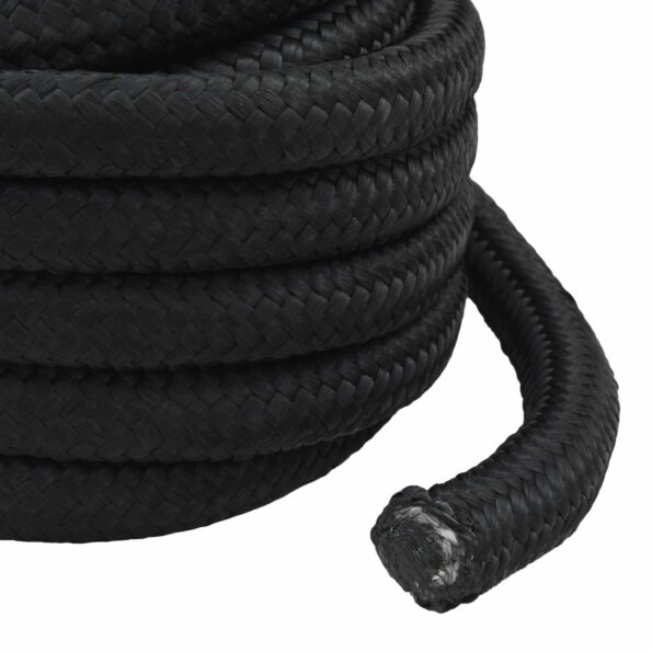 vidaXL Lano na čln 4 mm 25 m Čierna – Obrázok 6