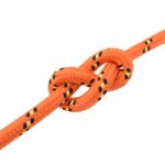 vidaXL Lano na čln 4 mm 5 m Oranžová – Obrázok 5