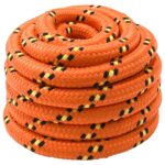 vidaXL Lano na čln 4 mm 25 m Oranžová