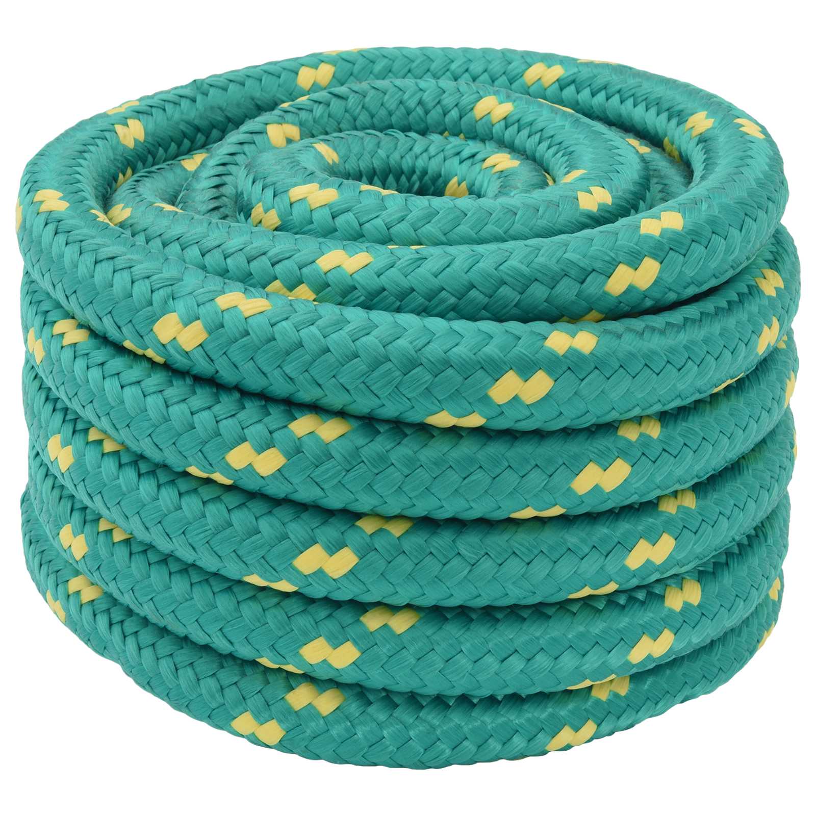 42029651_1.jpg vidaXL Lano na čln 6 mm 5 m Zelená – Obrázok 1