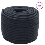 vidaXL Lano na čln 0.5 mm 25 m Královská modrá Polyester – Obrázok 2