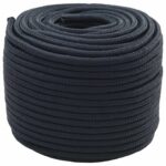 vidaXL Lano na čln 0.5 mm 50 m Královská modrá Polyester