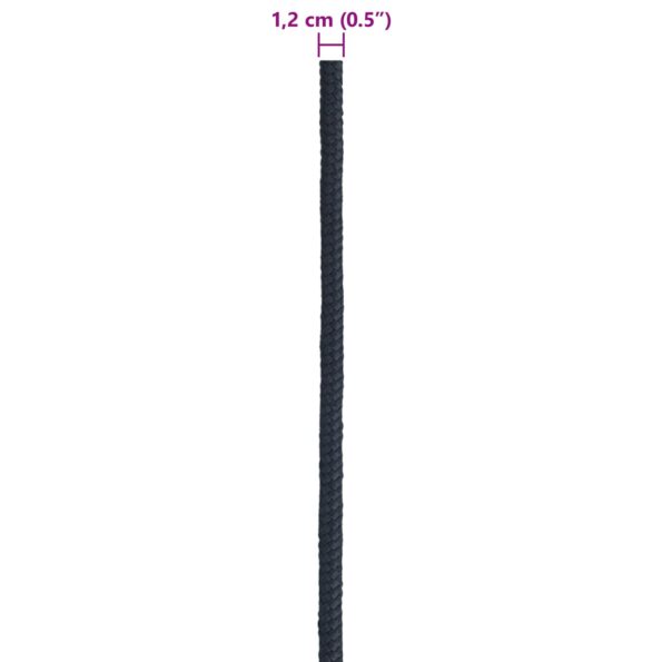 vidaXL Lano na čln 1.2 mm 25 m Královská modrá Polyester – Obrázok 7