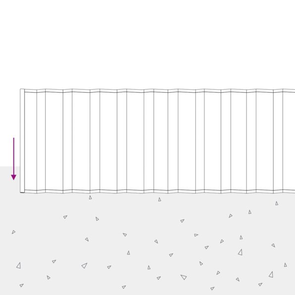 vidaxl Obrubník trávnika 20 m x 15 cm Pozinkovaná oceľ Strieborná – Obrázok 6