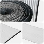 vidaxl Obrubník trávnika 20 m x 10 cm Pozinkovaná oceľ Strieborná – Obrázok 5