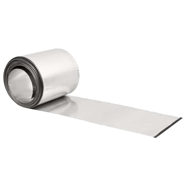 vidaxl Obrubník trávnika 10 m x 30 cm Pozinkovaná oceľ Strieborná – Obrázok 2