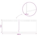vidaxl Obrubník trávnika 20 m x 20 cm Pozinkovaná oceľ Strieborná – Obrázok 7