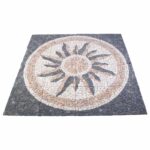 vidaXL Mozaikové dlaždice so slnečným vzorom Viacfarebný 120 x 120 cm