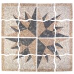 vidaXL Mozaikové dlaždice s veterným vzorom Viacfarebný 120 x 120 cm – Obrázok 2