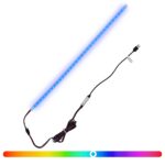 vidaXL LED pás 55 cm Viacfarebný PVC – Obrázok 2