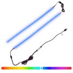 vidaXL LED pás 110 cm Viacfarebný PVC – Obrázok 2