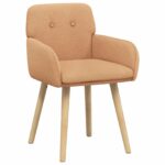 vidaXL Jedálenské stoličky 2 pcs Bouclé Béžová 59 x 57 x 85 cm – Obrázok 2