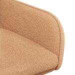 vidaXL Jedálenské stoličky 2 pcs Bouclé Béžová 59 x 57 x 85 cm – Obrázok 6
