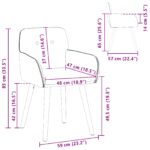 vidaXL Jedálenské stoličky 2 pcs Bouclé Béžová 59 x 57 x 85 cm – Obrázok 8
