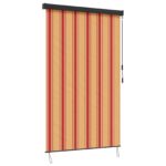 vidaXL Roleta Viacfarebný 120 x 250 cm Textil a hliník – Obrázok 2