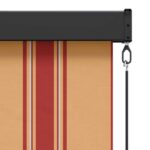 vidaXL Roleta Viacfarebný 120 x 250 cm Textil a hliník – Obrázok 5