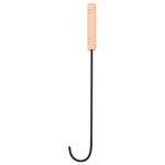vidaXL Ohnisko s nastaviteľným grilom ⌀55,5 x 107,5 cm Oceľ Čierna – Obrázok 6