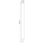 vidaXL Plotové stĺpy 6 ks Zelená 150 cm Borovicový masív – Obrázok 5