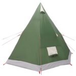 vidaXL 3 osoba Zelená 185T Polyester s PU náterom – Obrázok 6
