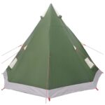 vidaXL 3 osoba Zelená 185T Polyester s PU náterom – Obrázok 7