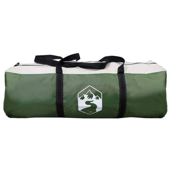 vidaXL 3 osoba Zelená 185T Polyester s PU náterom – Obrázok 8