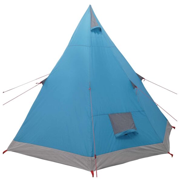 vidaXL 3 osoba Modrá 185T Polyester s PU náterom – Obrázok 6