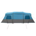 vidaXL 3 osoba Pre 3 osoby Modrá 185T Polyester s PU náterom – Obrázok 5