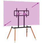 vidaXL Stojan na TV na easel pre 37-86 Inch Screen Max VESA 400x600mm – Obrázok 10