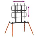 vidaXL Stojan na TV na easel pre 37-86 Inch Screen Max VESA 400x600mm – Obrázok 8