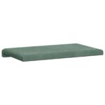 vidaXL Vankúš na lavičku Zamat Morská zelená Hĺbka 35 cm – Obrázok 7
