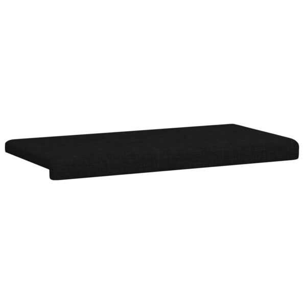 vidaXL Vankúš na lavičku Látka Čierna Hĺbka 35 cm – Obrázok 5