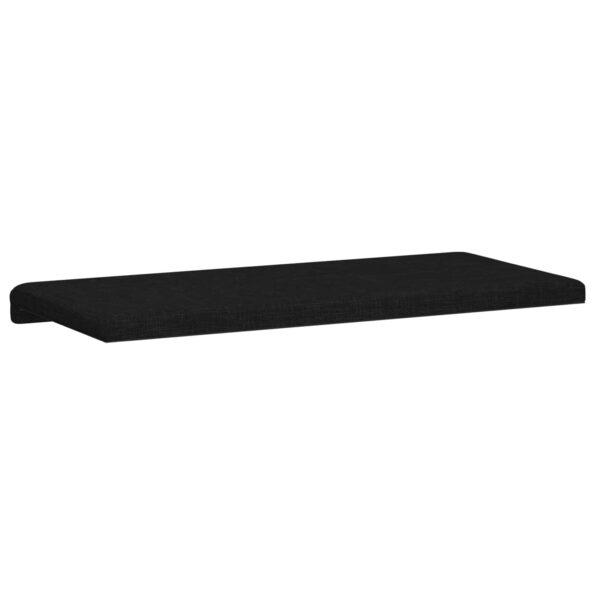 vidaXL Vankúš na lavičku Látka Čierna Hĺbka 35 cm – Obrázok 7