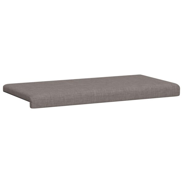 vidaXL Vankúš na lavičku Látka Sivohnedá Hĺbka 35 cm – Obrázok 5