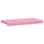vidaXL Vankúš na lavičku Látka Ružová Hĺbka 35 cm – Obrázok 5