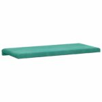 vidaXL Vankúš na lavičku Zamat Tyrkysová Hĺbka 35 cm – Obrázok 7
