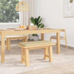 vidaXL Vankúš na lavičku manšestr Šedá zelená Hĺbka 35 cm – Obrázok 3