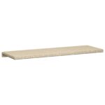vidaXL Vankúš na lavičku Látka Krémová Hĺbka 35 cm – Obrázok 7