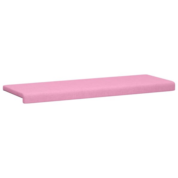 vidaXL Vankúš na lavičku Látka Ružová Hĺbka 35 cm – Obrázok 5