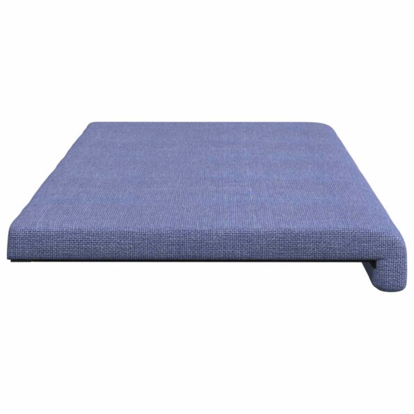 vidaXL Vankúš na lavičku Látka Modrá džínovina Hĺbka 35 cm – Obrázok 6
