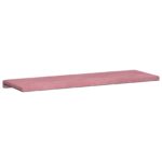 vidaXL Vankúš na lavičku Zamat Ružová Hĺbka 35 cm – Obrázok 7