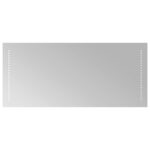 vidaXL Zrkadlo do kúpeľne s LED Priehľadná 90 x 40 cm tvrdené sklo – Obrázok 2