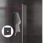 vidaXL Zrkadlo do kúpeľne s LED Priehľadná 90 x 50 cm tvrdené sklo – Obrázok 8