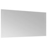 vidaXL Zrkadlo do kúpeľne s LED Priehľadná 100 x 50 cm tvrdené sklo – Obrázok 4