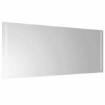 vidaXL Zrkadlo do kúpeľne s LED Priehľadná 100 x 40 cm tvrdené sklo – Obrázok 4