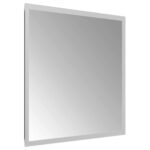 vidaXL Zrkadlo do kúpeľne s LED Priehľadná 40 x 40 cm tvrdené sklo – Obrázok 4