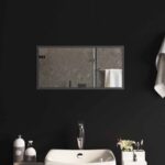 vidaXL Zrkadlo do kúpeľne s LED Priehľadná 60 x 30 cm tvrdené sklo