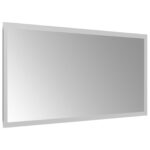 vidaXL Zrkadlo do kúpeľne s LED Priehľadná 60 x 30 cm tvrdené sklo – Obrázok 4