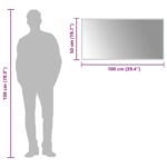 vidaXL Zrkadlo do kúpeľne s LED Priehľadná 100 x 50 cm tvrdené sklo – Obrázok 6