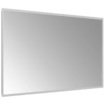 vidaXL Zrkadlo do kúpeľne s LED Priehľadná 100 x 60 cm tvrdené sklo – Obrázok 4